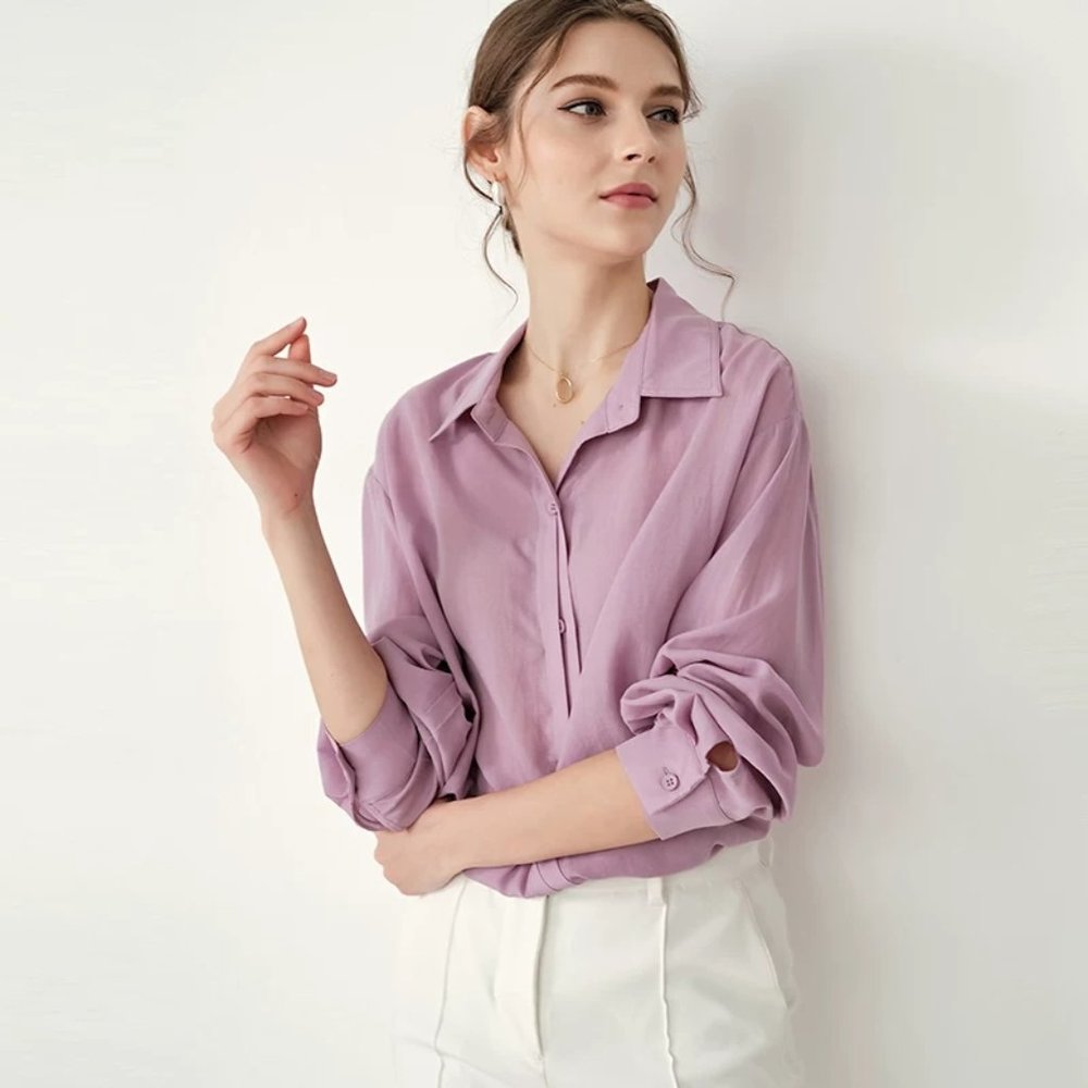 Violet top shirt